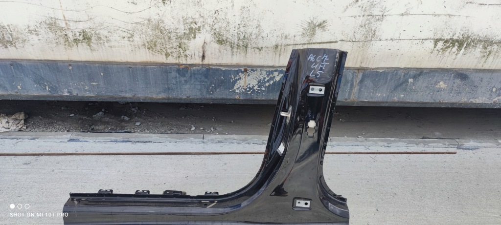 фото №3, Четверть порог блок двигателя b левый audi a6 c7 lift ly9b
