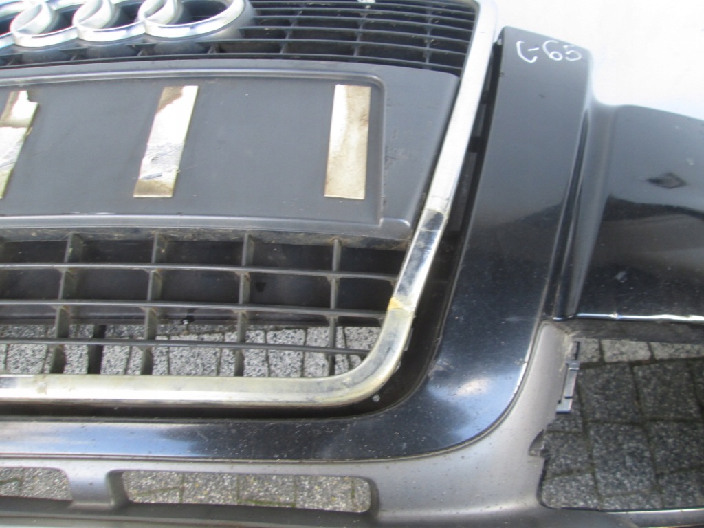 Бампер передний audi a6 c6 allroad чёрный омыватель ксенон с Разборки