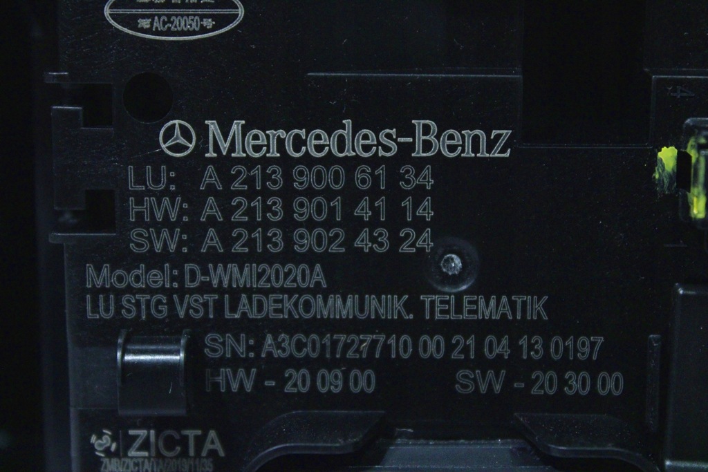 фото №16, Mercedes e 213 w213 dekor бардачок кронштейн na напої чашки a2136808807
