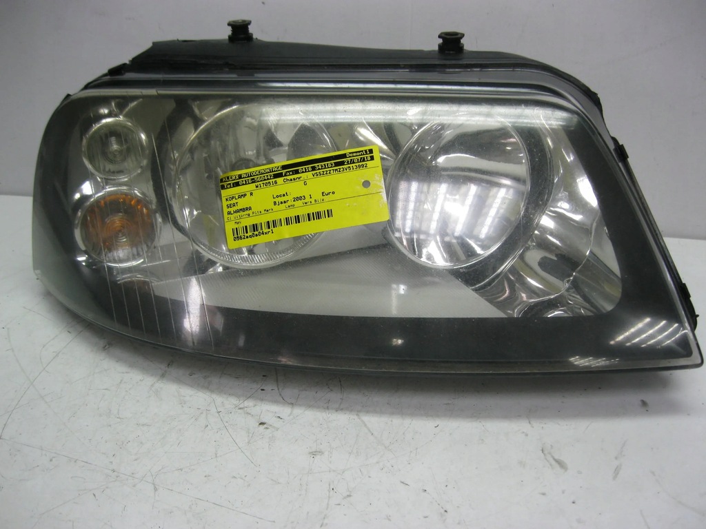 фото №6, Лампа перед правая seat alhambra 7m7 lift 00-