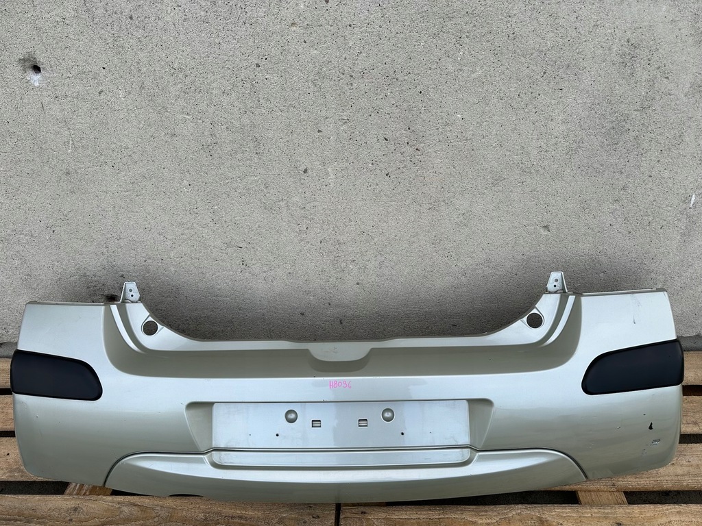 фото №1, Бампер задня задній renault twingo ii 2 2007- повний