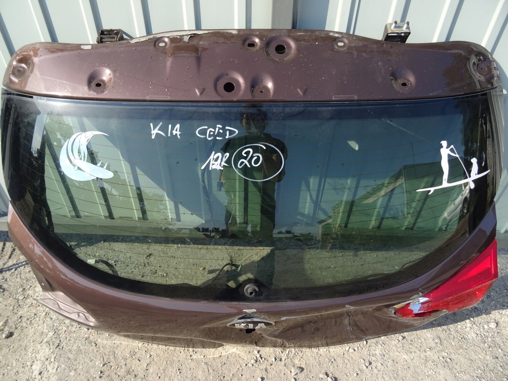 фото №1, Kia ceed ii jd хетчбек скло задня 87110a2000
