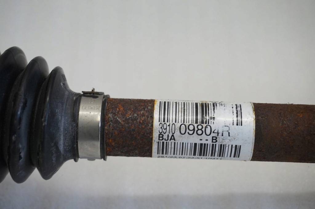 фото №3, Привідний вал права renault clio 5 v lift 391009804r 1.5dci пробіг 5km