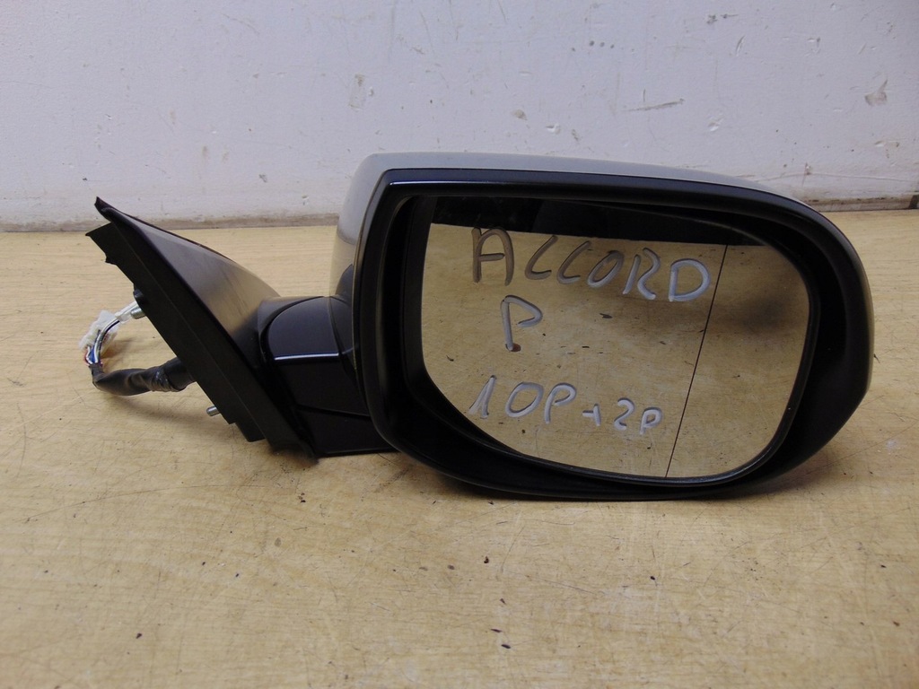 фото №11, Зеркало правое honda accord viii 12 pin europa