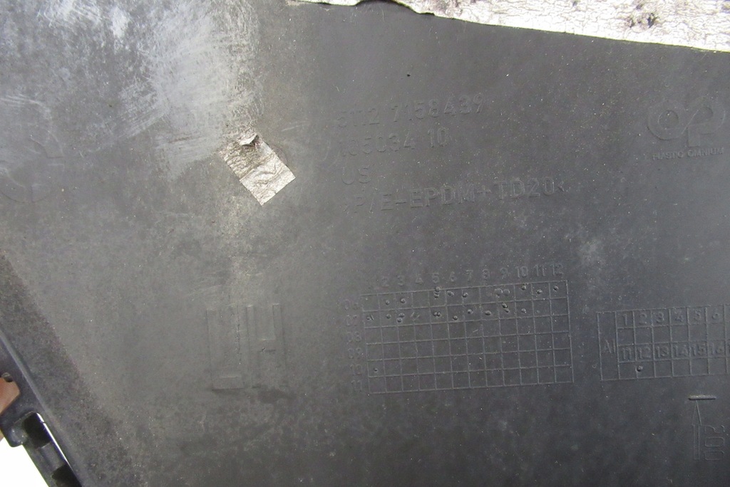 фото №6, Захист бампер задня задній bmw e70 x5 ліва monacobla