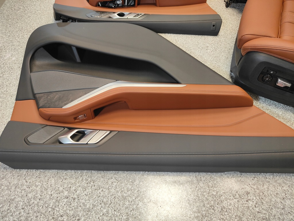 Bmw x7 g07 lci обивка сиденья комфортные сиденья вентилируемые 3 ряд 7 os. tartufo Оригинал