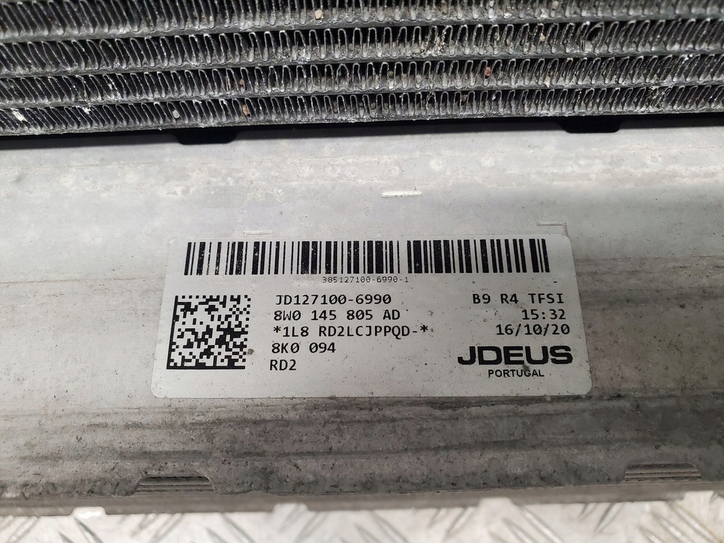 фото №14, Audi a4 s4 b9 8w 8w0959455t комплект радіатор wody