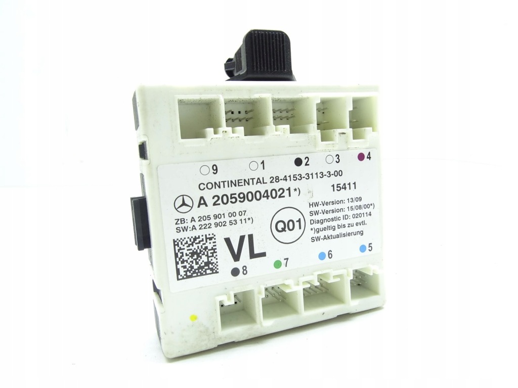 фото №1, Модуль двері лівий перед mercedes w205 a2059004021