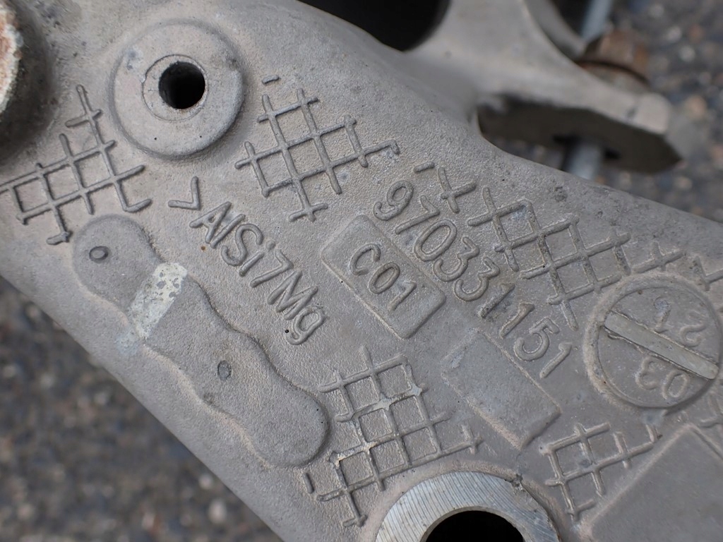 фото №7, Подрамник подрамник подрамник подвеска задняя porsche panamera i 970 3.6 v6 12r