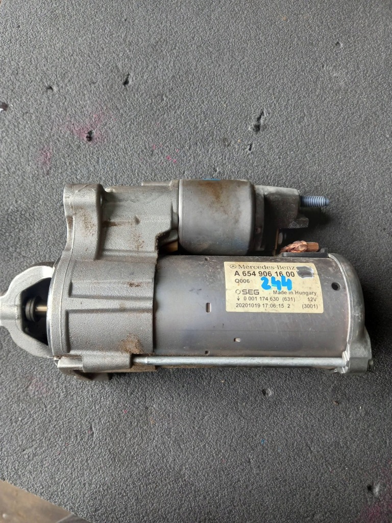 фото №1, Mercedes-benz e w213 2017 стартер