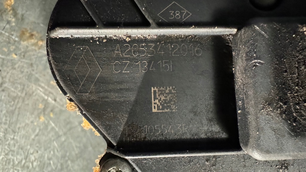 фото №8, Renault master iii movano b nv400 trafic iii дроссельная заслонка egr датчик клапан