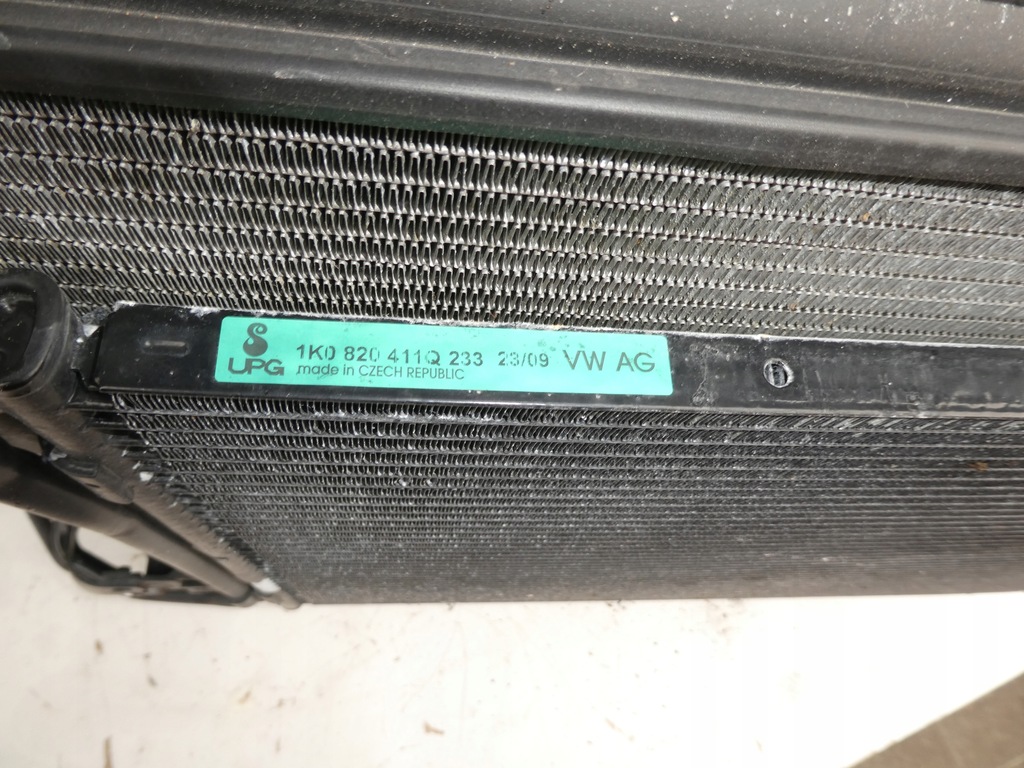 фото №5, Комплект радіатор a3 golf vi octavia jetta yeti 1.4