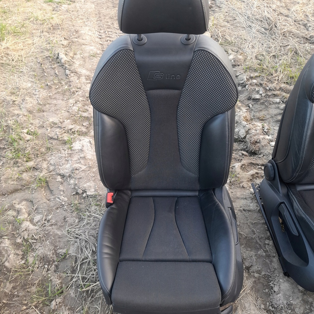 фото №7, Audi a3 8v s-line сидіння сидіння напівшкіра