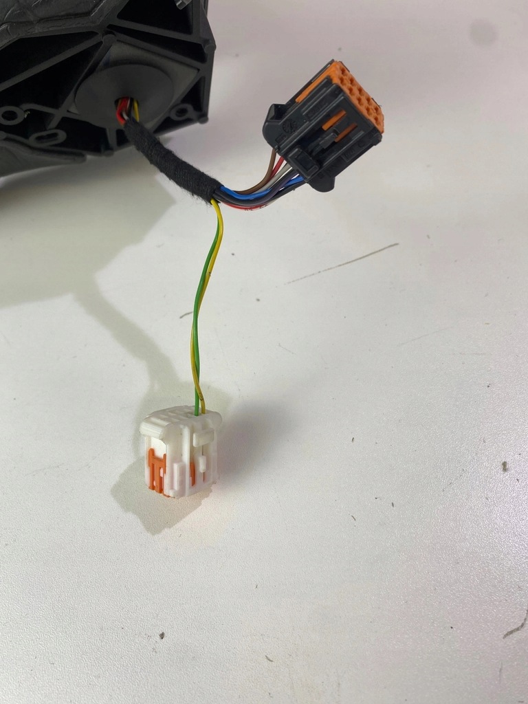 фото №7, Дзеркало ліва peugeot 8+2 10pin 11кабелі eu сірі матовий