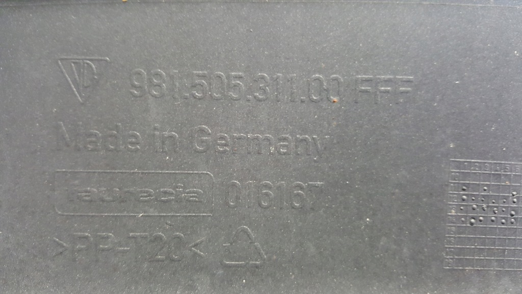 фото №11, Porsche 981 boxter cayman бампер перед 12-16r