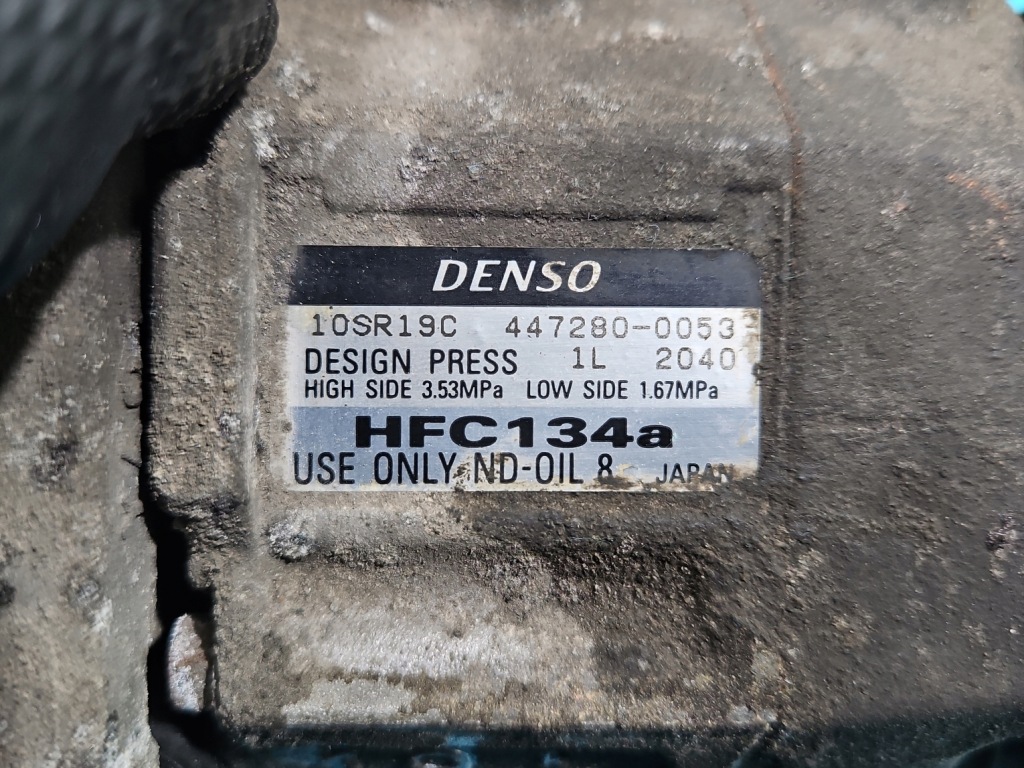 фото №9, Компрессор кондиционера компрессор toyota land cruiser j200 07- 447280-0053