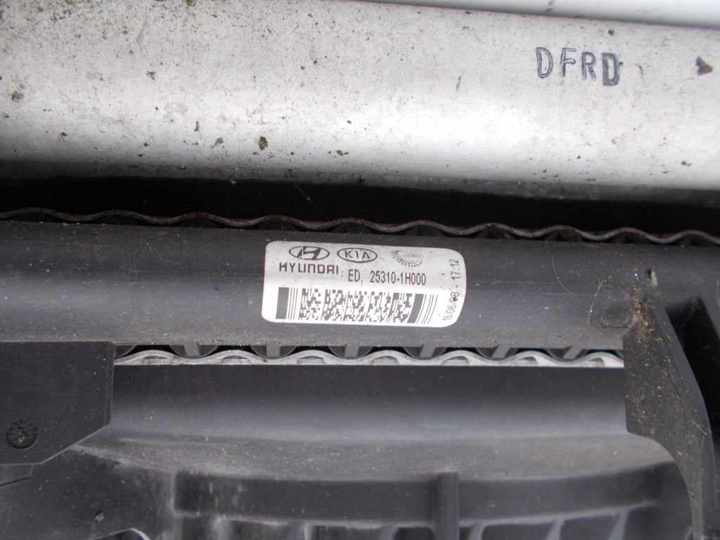 фото №6, Радіатор wody кондиціонер вентилятор kia ceed i 1.4 1.6