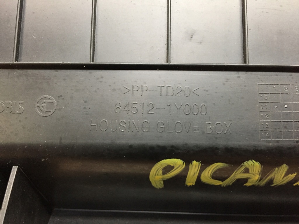 фото №5, Kia picanto ii бардачок пассажира europa 84512-1y000