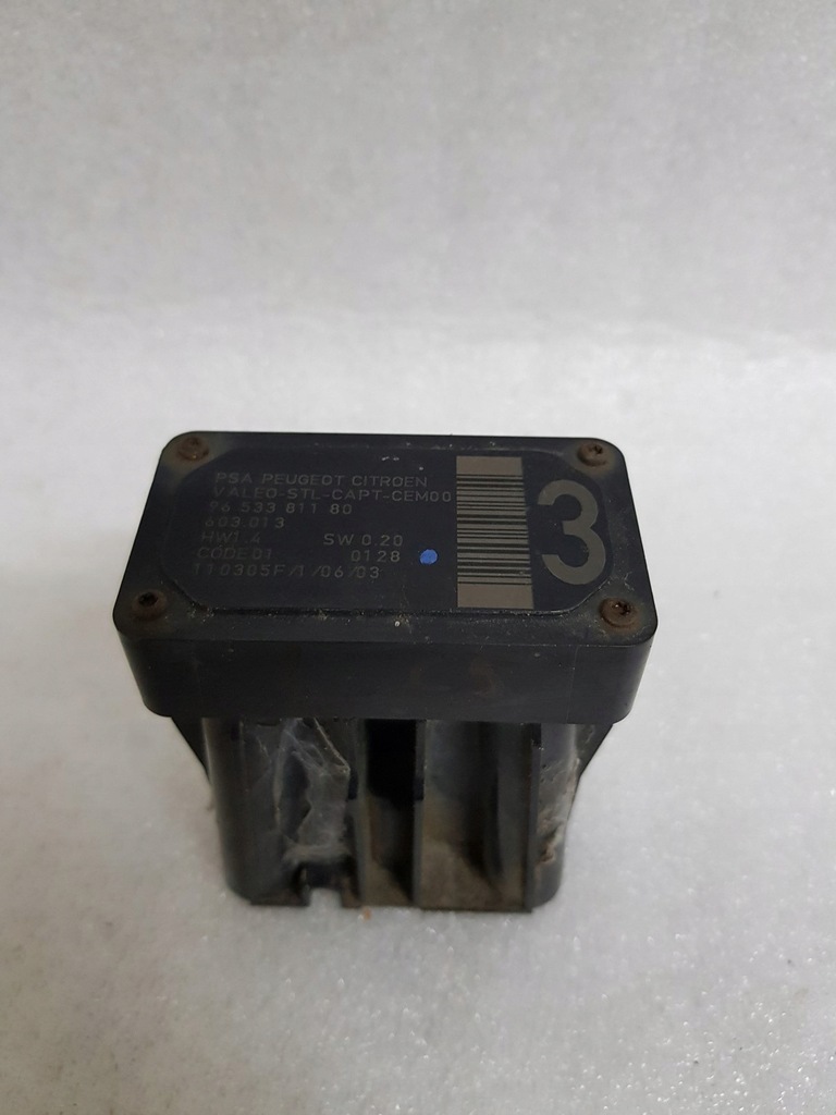 фото №1, Citroen c5 датчик поперечина руху 9653381180