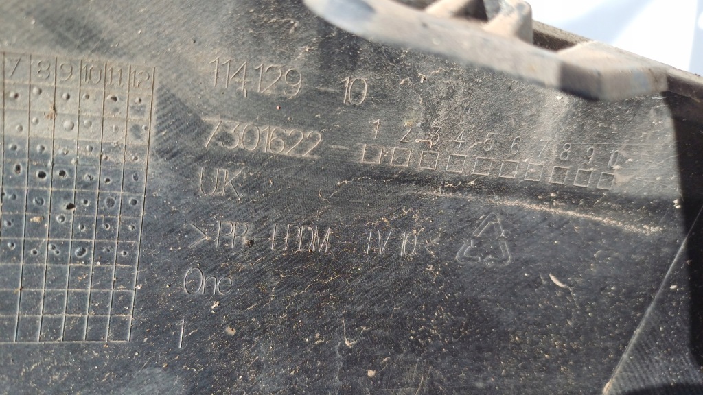 фото №9, Mini cooper f55 молдинг накладка-спойлер бампера передний 7301622