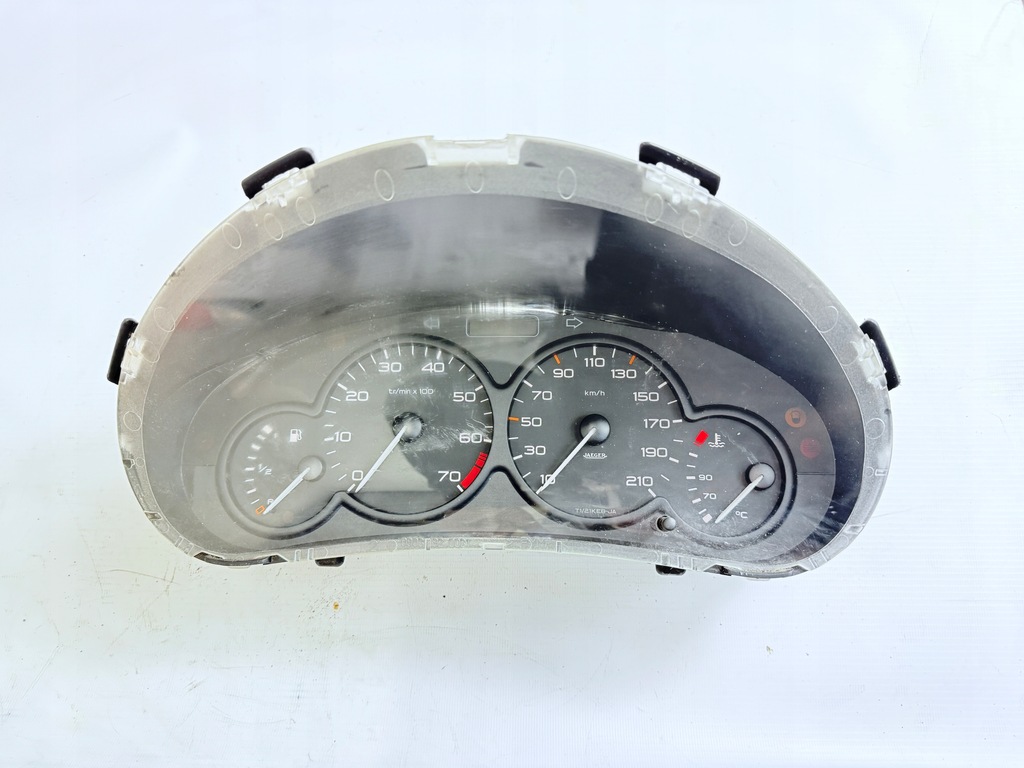 фото №1, Счетчик приборная панель спидометр peugeot 206 9634961180
