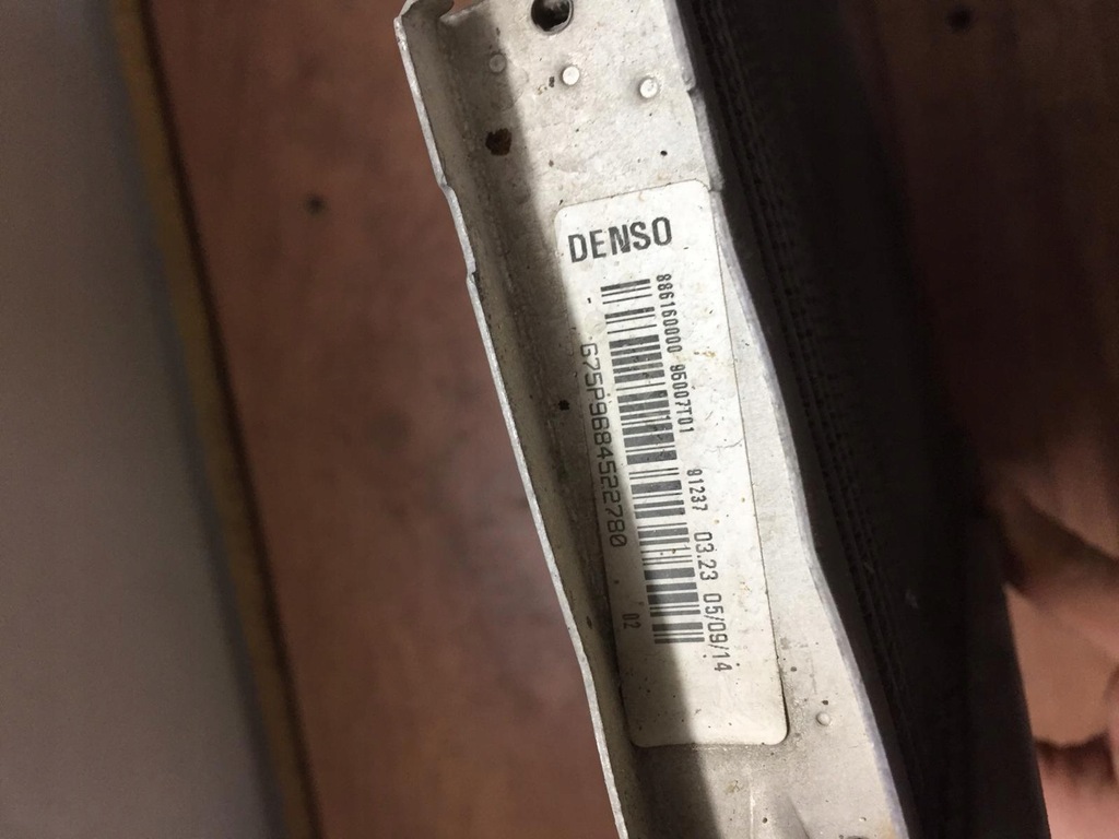 фото №6, Радіатор wody 1.2 886160000 citroen peugeot