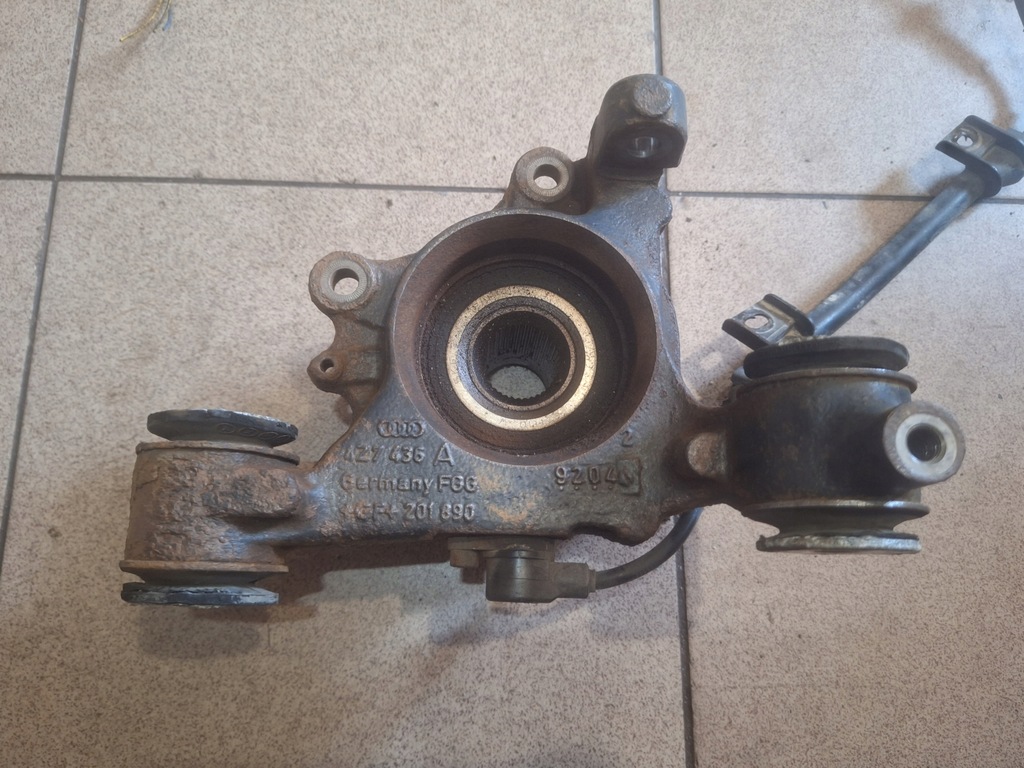 фото №13, Ступиця поворотний кулак джгут датчик abs правий задня audi a6 c5 allroad