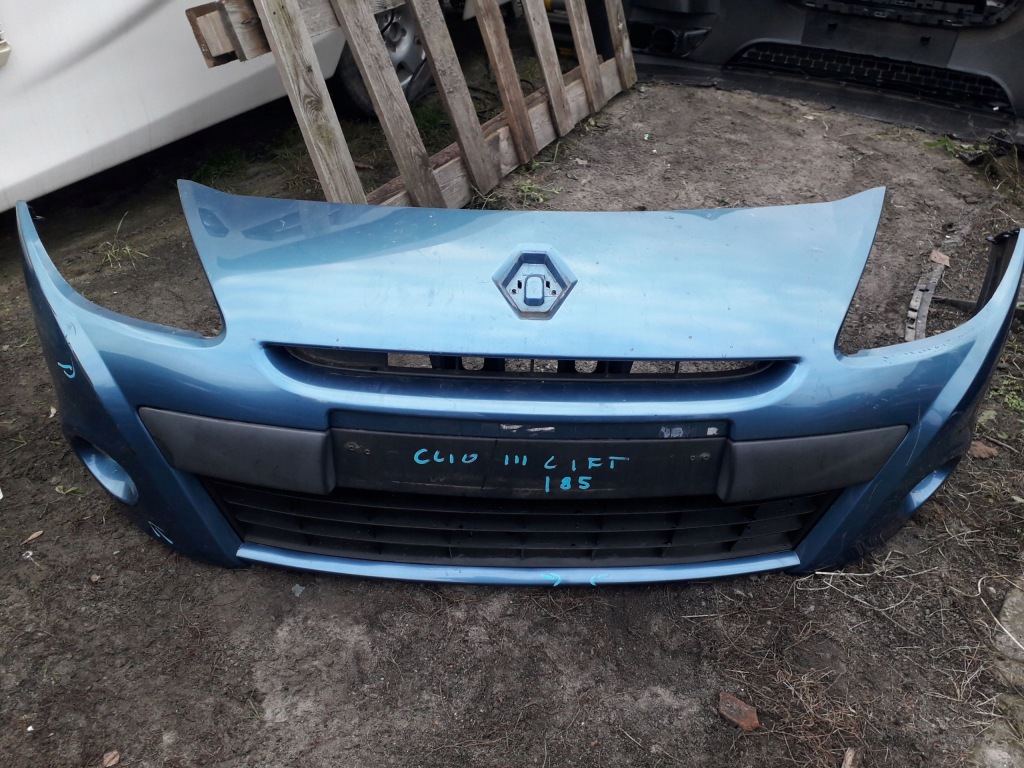 Купить Бампер перед передний renault clio 3 рестайлинг  185