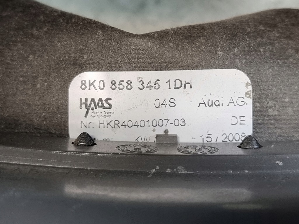 фото №9, Корпус захист колонки кермового оригінальний номер 8k0858345 audi a4 b8