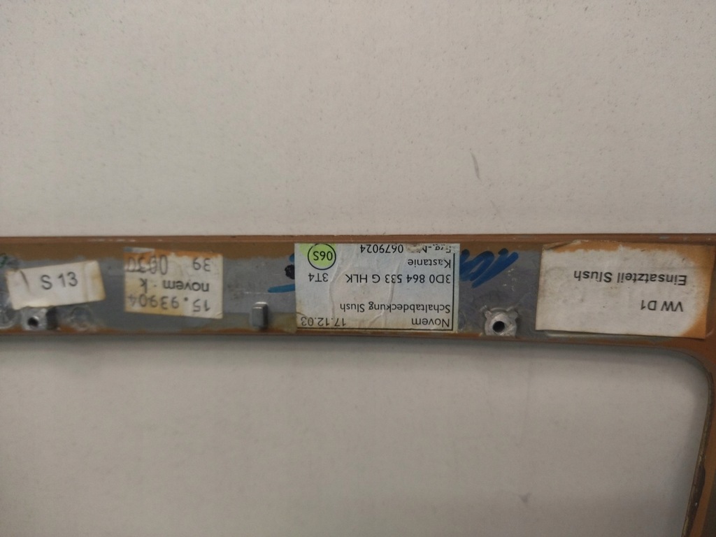 фото №9, 3d0864533g рамка захист домкрата vw phaeton