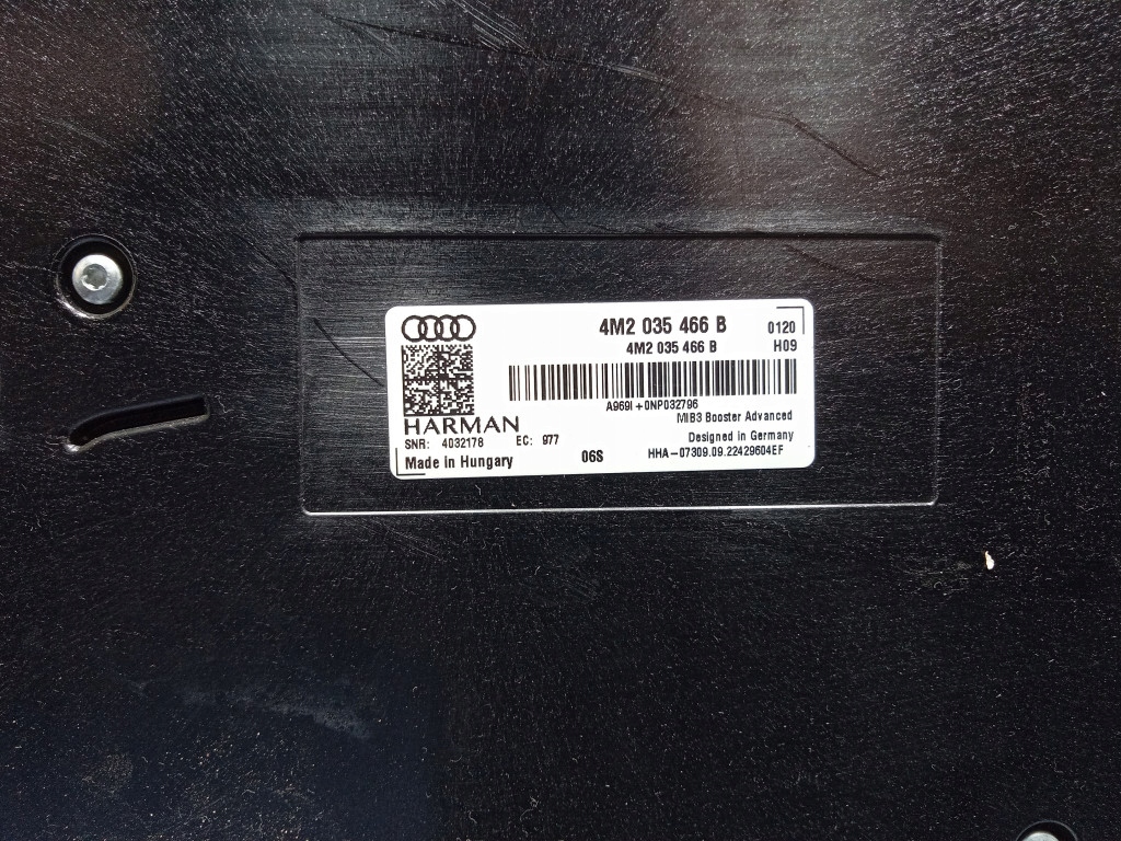 фото №7, Audi a7 c8 усилитель bang&olufsen 4m2035466b