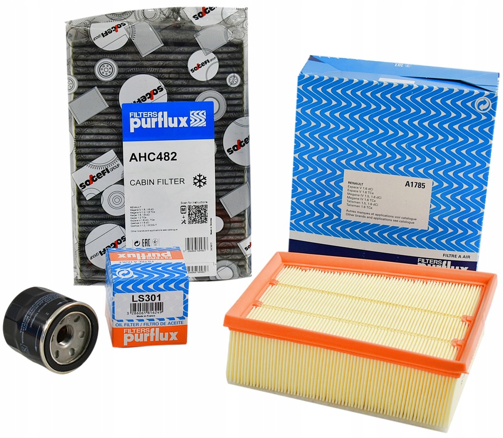 фото №1, Purflux набір фільтрів renault espace v 1.6 tce