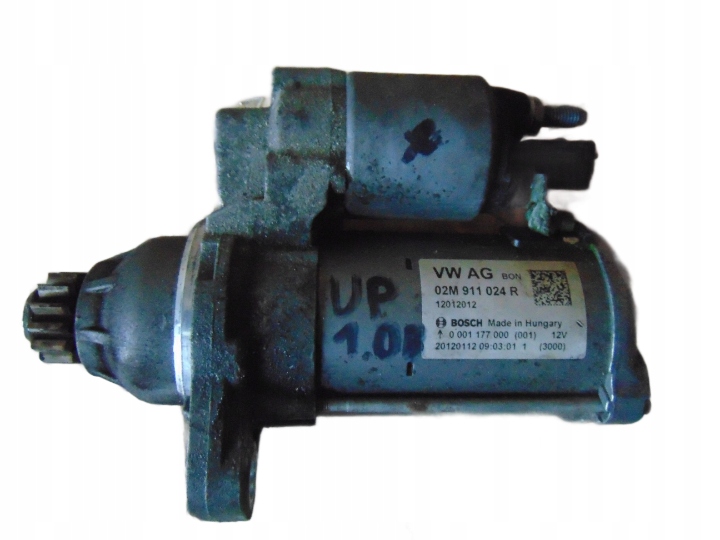 фото №1, Стартер vw up 1.0b 02m911024r