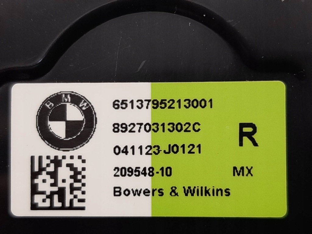 Набір аудіо динаміки bowers wilkins bmw xm g09 Зі Шроту