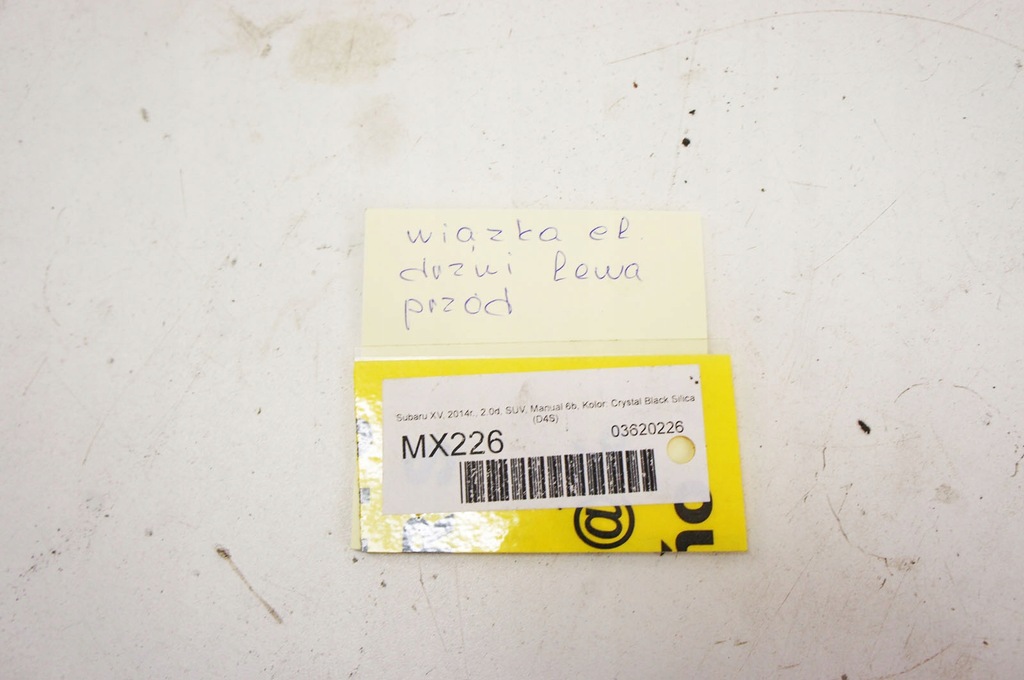 фото №5, Mx226 subaru xv i жгут дверь левый перед