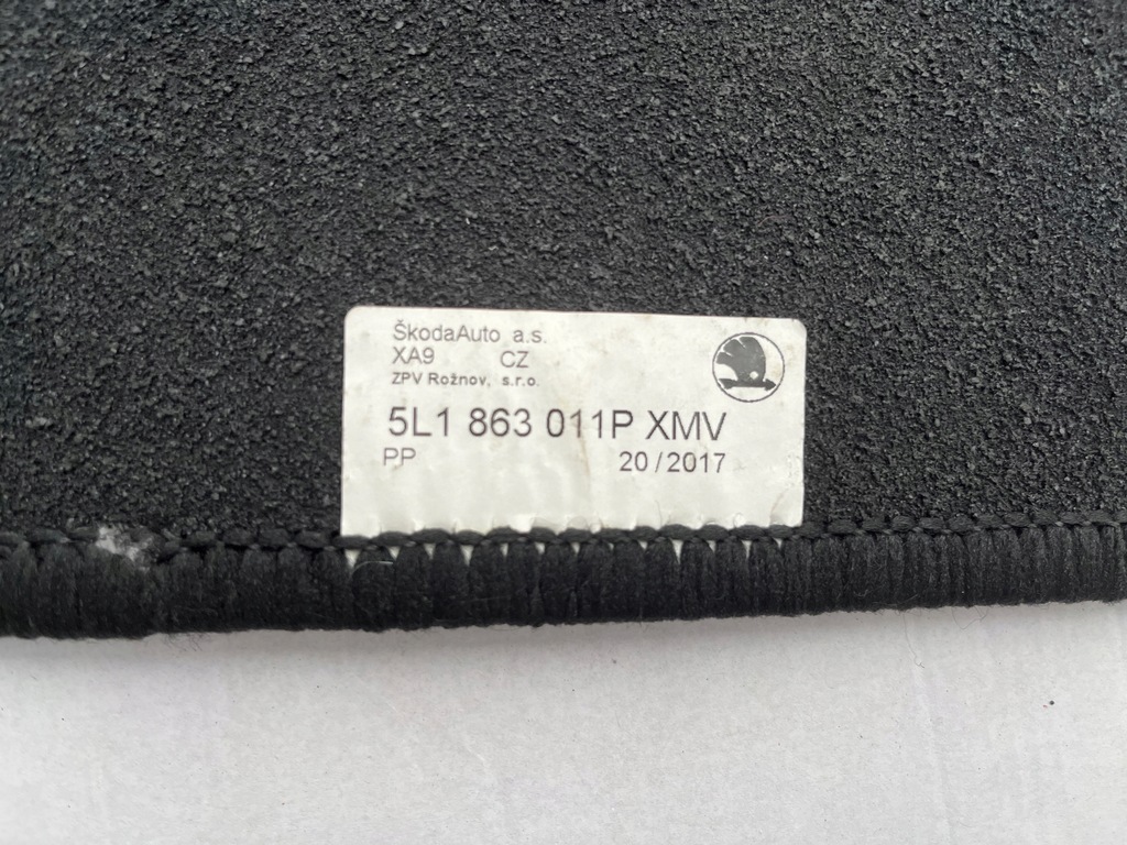 фото №9, Skoda yeti lift коврики комплект 5l1863011p