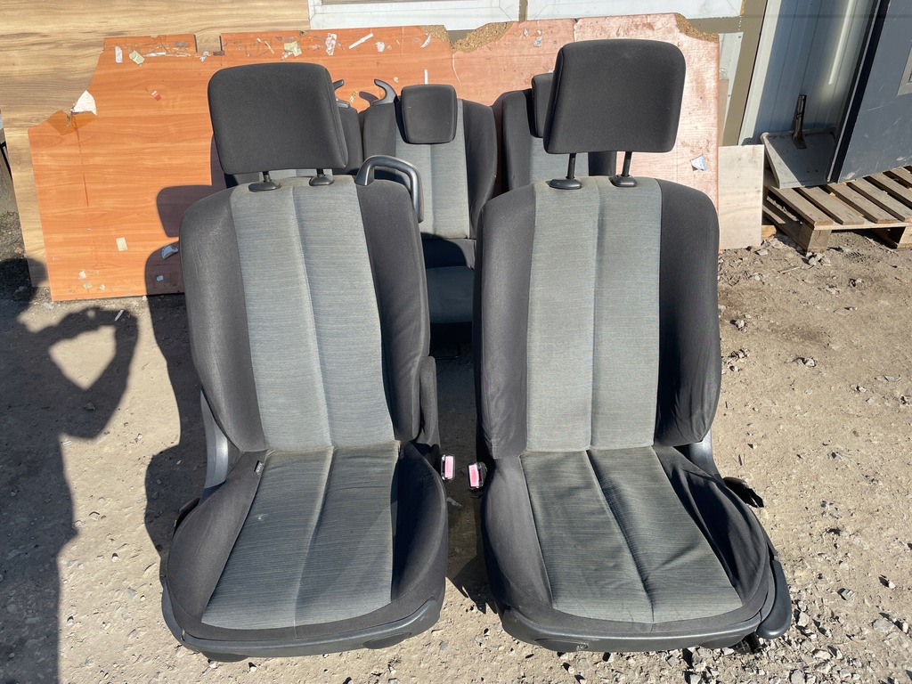фото №1, Renault scenic ii сидіння заднє сидіння сидіння комплект