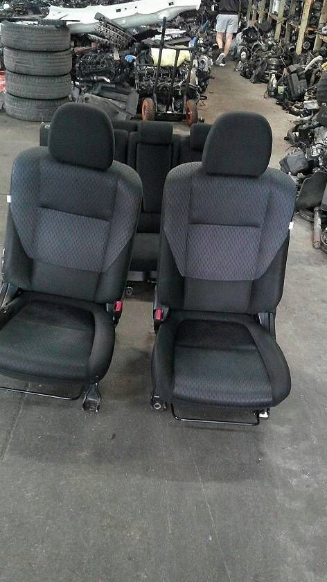 фото №1, Mitsubishi outlander iii сидіння оббивка обшивки 7 осіб комплект