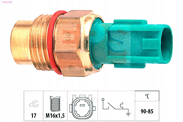 фото №2, Вимикач вентилятора радіатора toyota eps