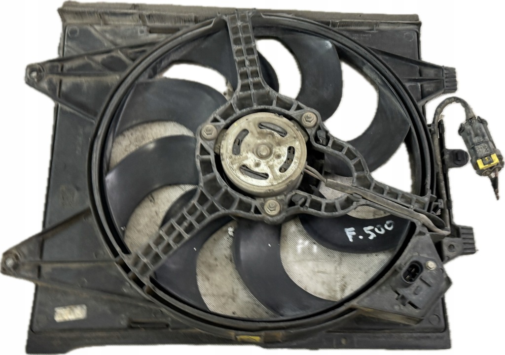 фото №6, Fiat 500 lancia ypsilon iii ford ka ii 06-24r вентилятор радиатора