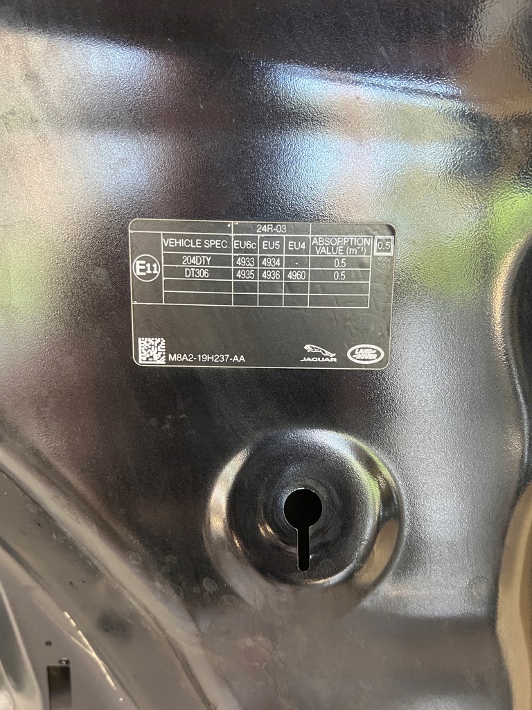 фото №11, Капот крышка двигателя jaguar f-pace lift m8a2-19h237-aa