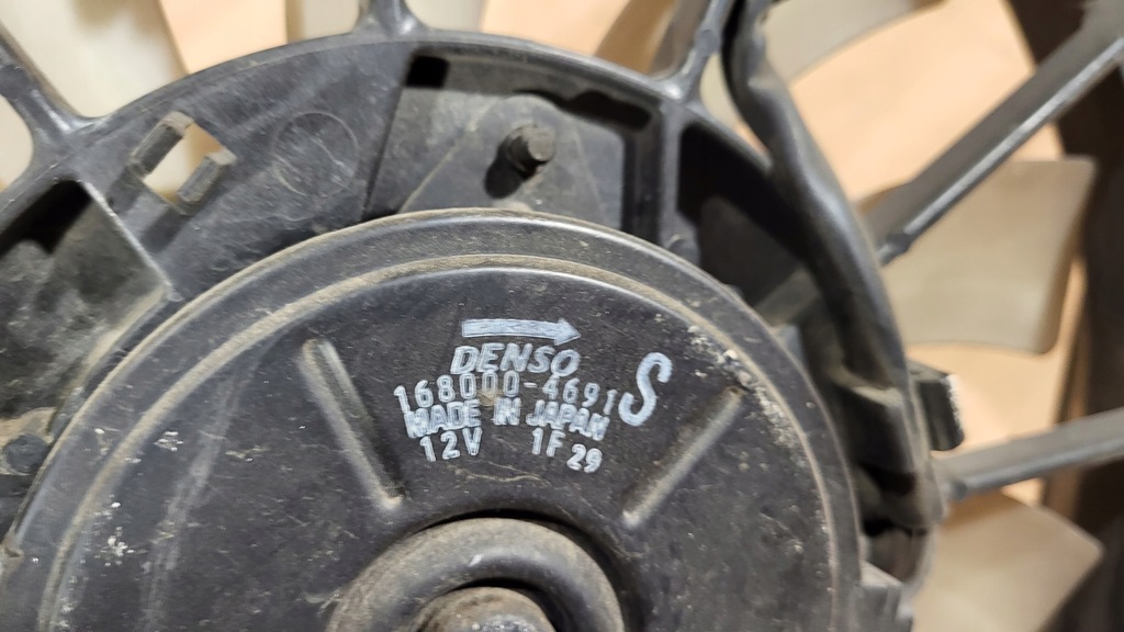 фото №4, Вентилятор радиатора кондиционера honda accord vii 7 2,2 i-ctdi