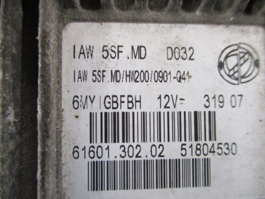 фото №9, Fiat linea 1.4 набор стартовый 51804530 замок зажигания