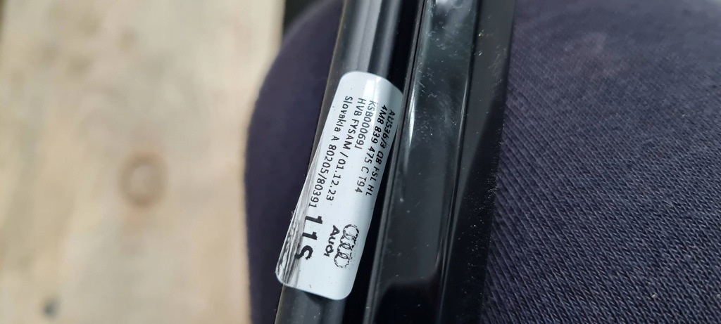 фото №12, Sq8 4m rsq8 q8 молдинг ущільнювач двері ліва лівий задня sline 24r 4m8839475c