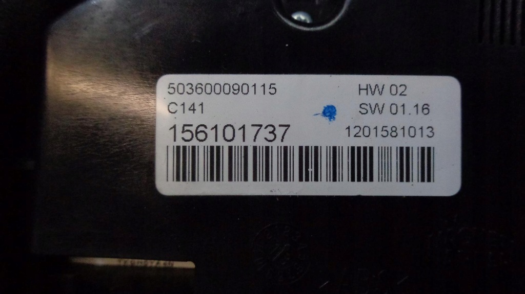 фото №8, Панель блок керування кондиціонера 156101737 alfa romeo giulietta