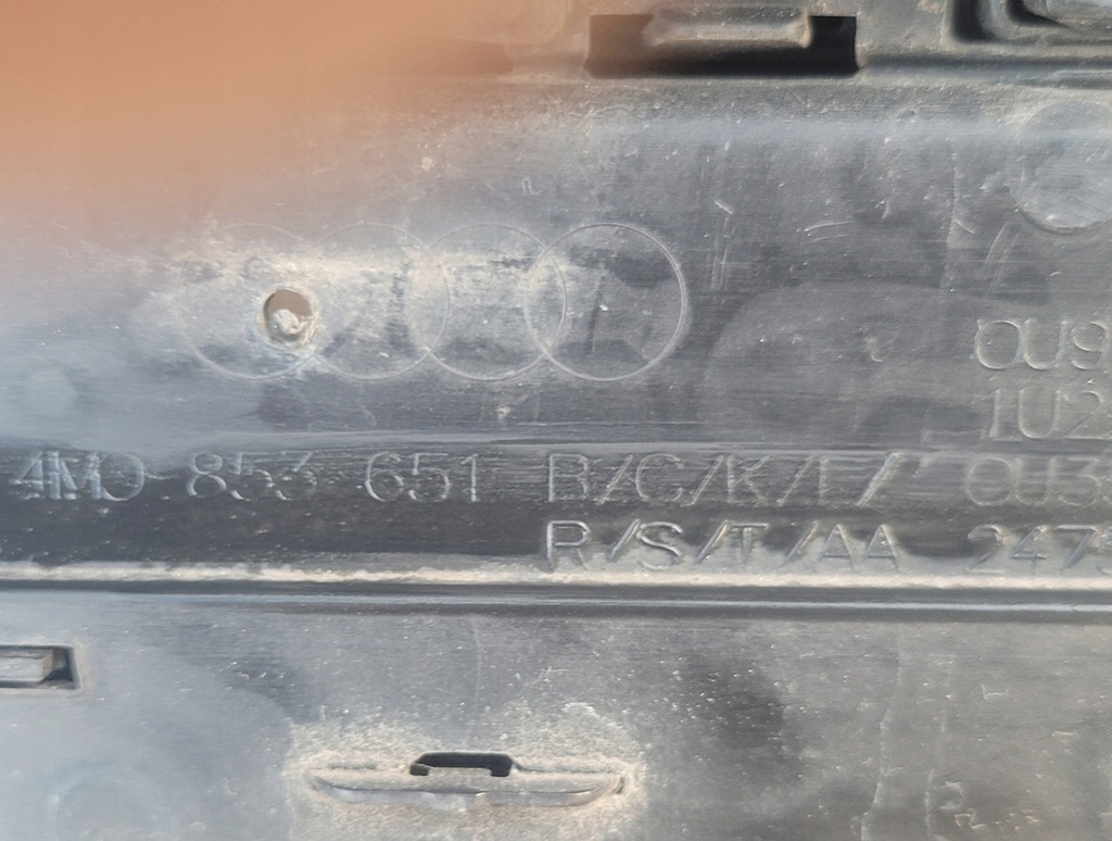 фото №9, Audi sq7 14-19 решітка ліва pod радар 4m0807681e/g