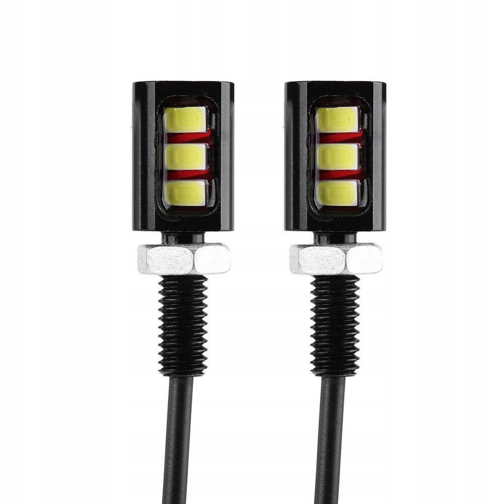 фото №13, 2x освітлення лампа підсвітка номерного знака реєстраційний 3x led автомобіля