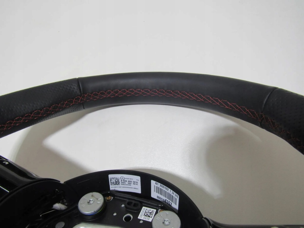 фото №10, Mercedes s w223 223 amg воздуховод кожа лепестки переключения czerwona nić 0004603416