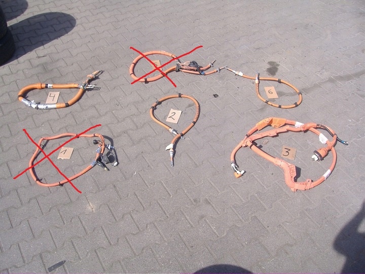 фото №1, Outlander 2.0phev джгут трубопровід кабель акумулятора