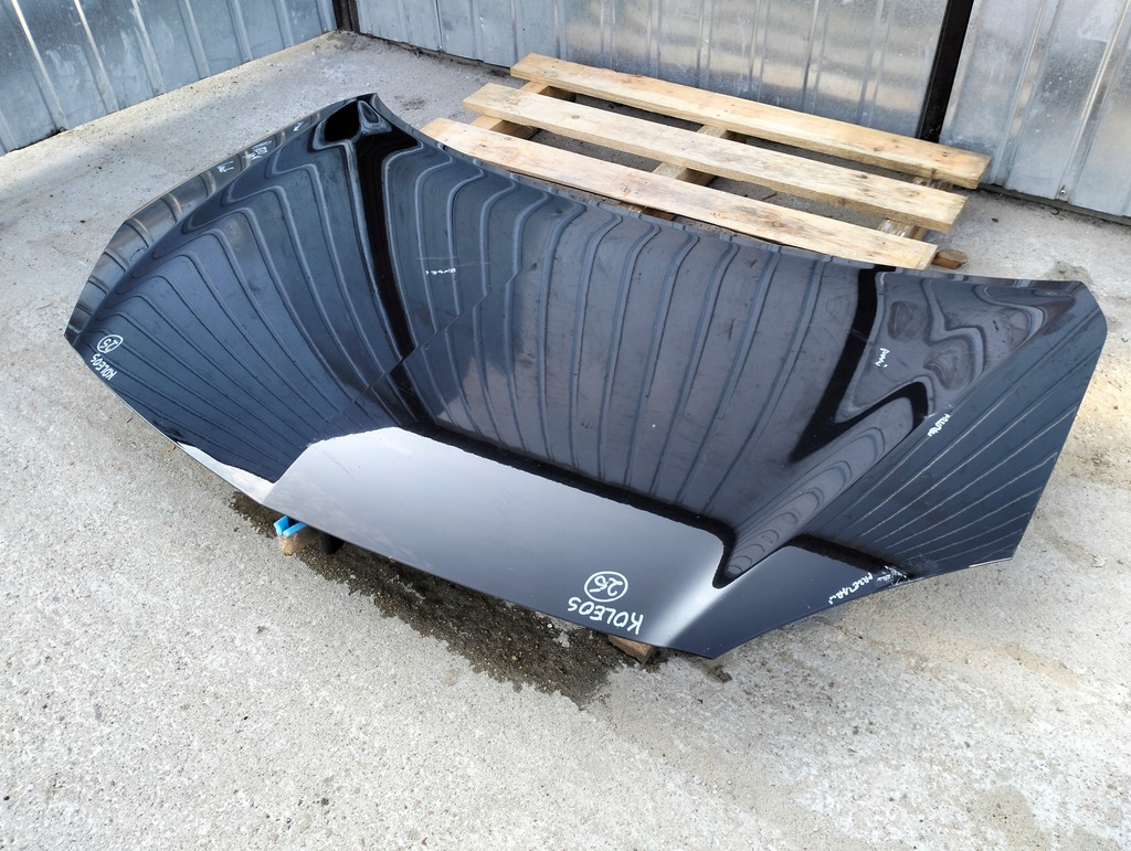 фото №8, Капот оригинал лак renault koleos i lata 2007-2011